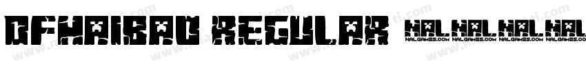 DFHaiBao Regular字体转换
